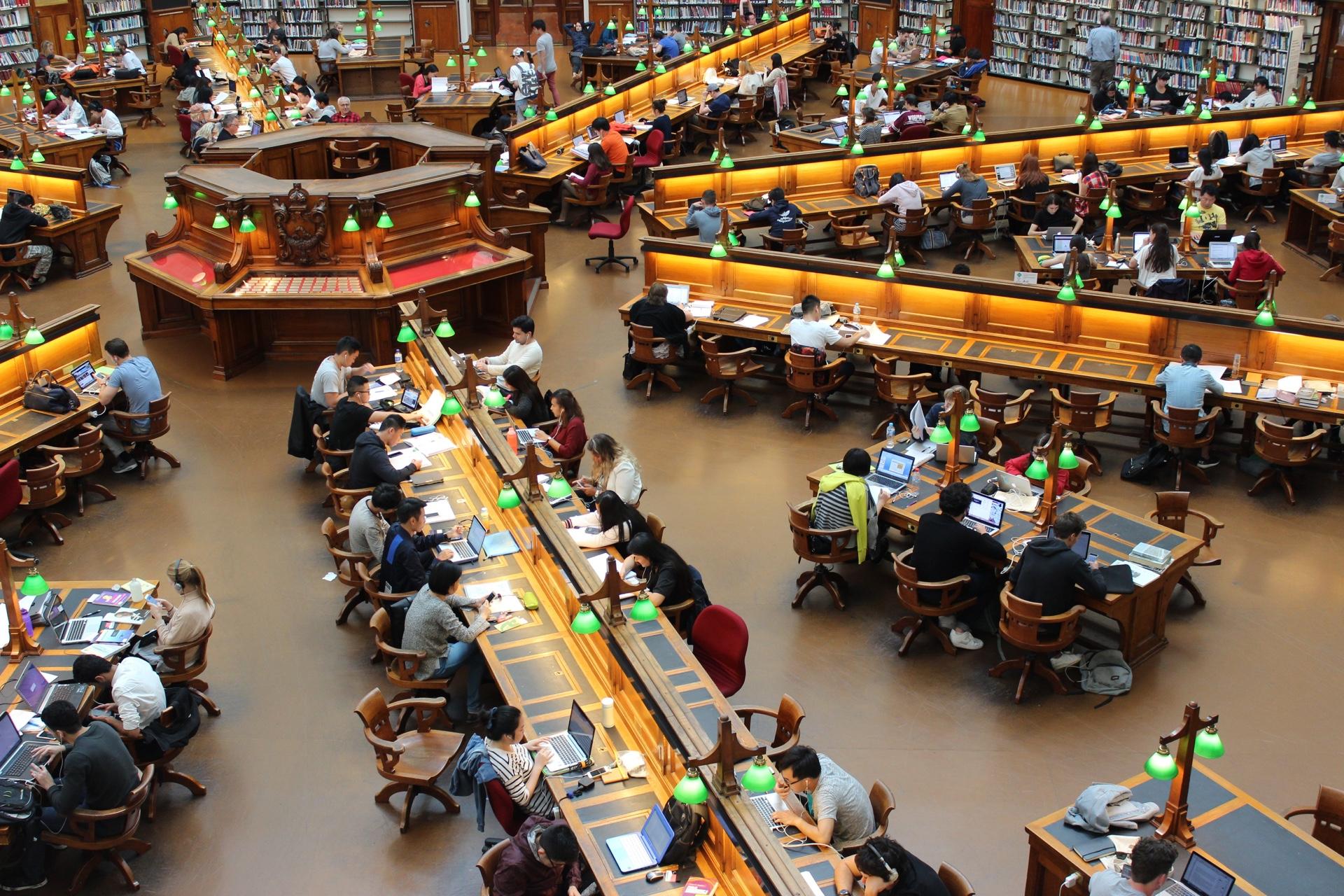 How Declining Library Use Affects College Students' Grades