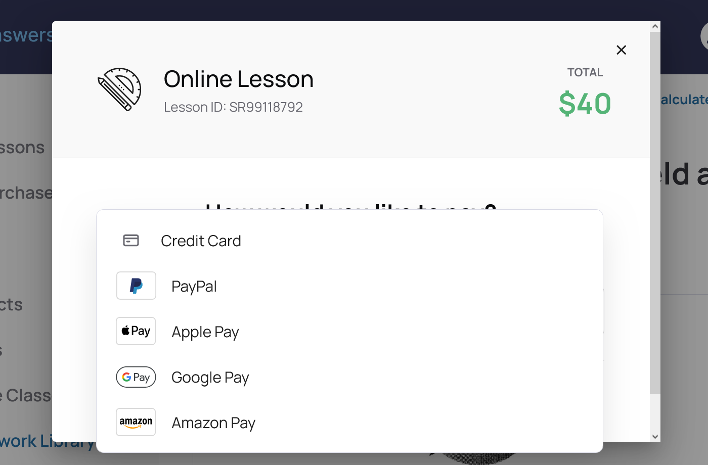 Payments